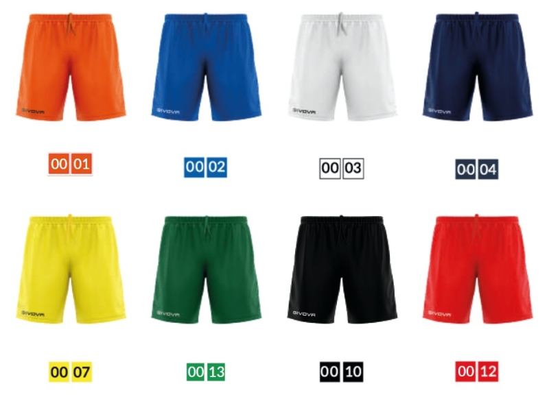 GIVOVA Short ONE (P016)